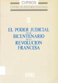Imagen de portada del libro Jornadas sobre el Poder Judicial en el Bicentenario de la Revolución Francesa