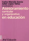Imagen de portada del libro Asesoramiento curricular y organizativo en educación