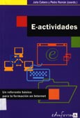 Imagen de portada del libro E-actividades : un referente básico para la formación en Internet