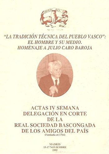 Imagen de portada del libro La tradición técnica del pueblo vasco