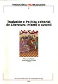 Imagen de portada del libro Traducción e política editorial de literatura infantil e xuvenil