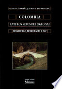 Imagen de portada del libro Colombia antes los retos del siglo XXI