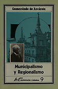 Imagen de portada del libro Municipalismo y regionalismo