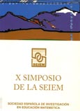 Imagen de portada del libro Investigación en educación matemática : actas del X Simposio de la Sociedad Española de Investigación en Educación Matemática, Huesca, 6-9 de septiembre de 2006