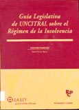 Imagen de portada del libro Guía legislativa de UNCITRAL sobre el régimen de la insolvencia