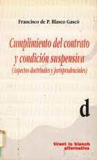 Imagen de portada del libro Cumplimiento del contrato y condición suspensiva