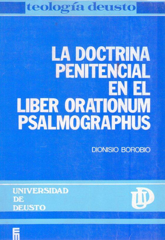 Imagen de portada del libro La doctrina penitencial en el Liber orationum psalmographus