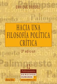 Imagen de portada del libro Hacia una filosofía política crítica