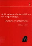 Imagen de portada del libro Aplicaciones informáticas en arqueología. Teorías y sistemas