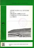 Imagen de portada del libro Aportación al estudio de la erosión hídrica en campos cultivados de la Rioja