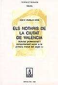 Imagen de portada del libro Els notaris de la ciutat de València