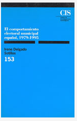 Imagen de portada del libro El comportamiento electoral municipal español, 1979-1995
