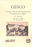 Imagen de portada del libro GESCO : Groupe d' Etudes des Sytèmes de Conduite de la Vigne
