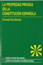 Imagen de portada del libro La propiedad privada en la Constitución española