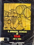 Imagen de portada del libro Segundas Jornadas Técnicas de Rioja, vid y vino