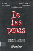 Imagen de portada del libro De las penas : homenaje al profesor Isidoro de Benedetti.