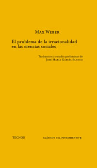 Imagen de portada del libro El problema de la irracionalidad en las ciencias sociales