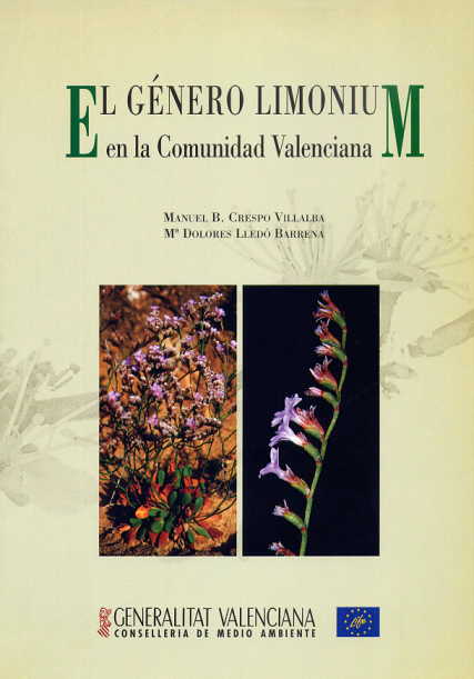 Imagen de portada del libro El género Limonium Mill. (Plumbaginaceae) en la Comunidad Valenciana