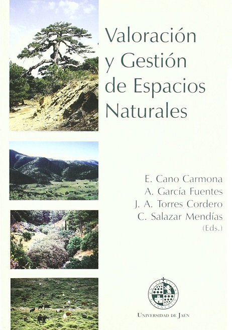 Imagen de portada del libro Valoración y gestión de espacios naturales