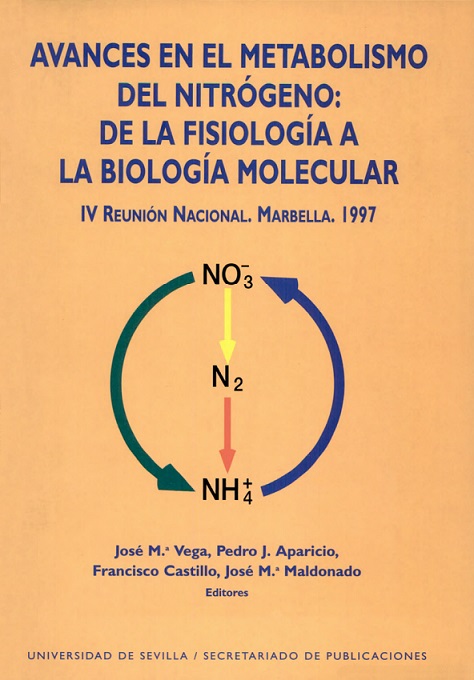 Imagen de portada del libro Avances en el metabolismo del nitrógeno
