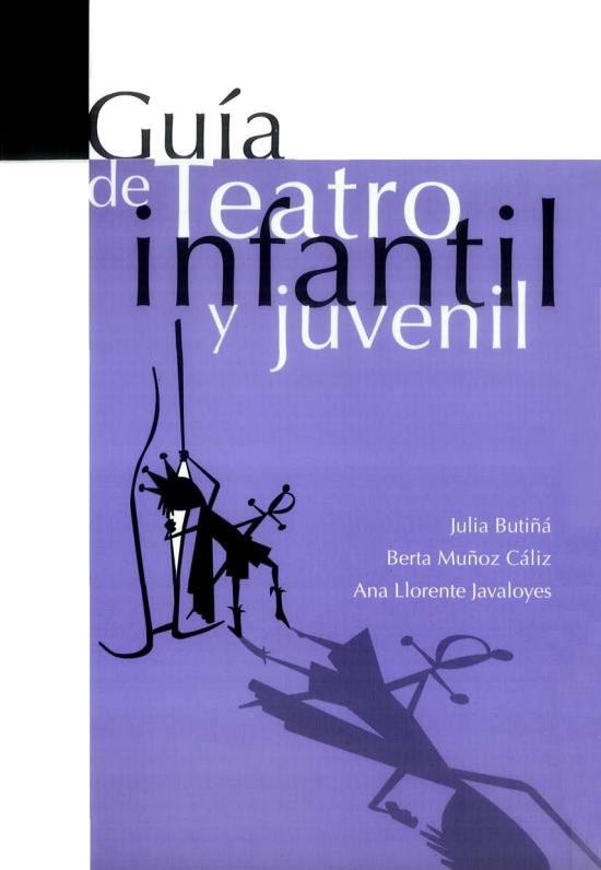 Imagen de portada del libro Guía de teatro infantil y juvenil