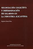 Imagen de portada del libro Negociación colectiva y determinación de salarios en la industria alicantina