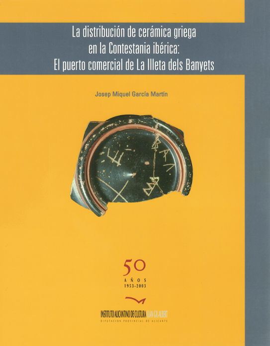 Imagen de portada del libro La distribución de cerámica griega en la Contestanía ibérica