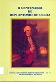 Imagen de portada del libro Actas del II Centenario de don Antonio de Ulloa