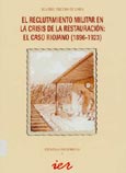 Imagen de portada del libro El reclutamiento militar en la crisis de la Restauración