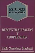 Imagen de portada del libro Descentralización y cooperación