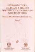 Imagen de portada del libro Estudios de teoría del Estado y derecho constitucional en honor de Pablo Lucas Verdú