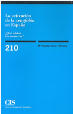Imagen de portada del libro La activación de la "xenofobia" en España