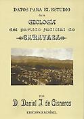 Imagen de portada del libro Datos para el estudio de la geología del partido judicial de Caravaca