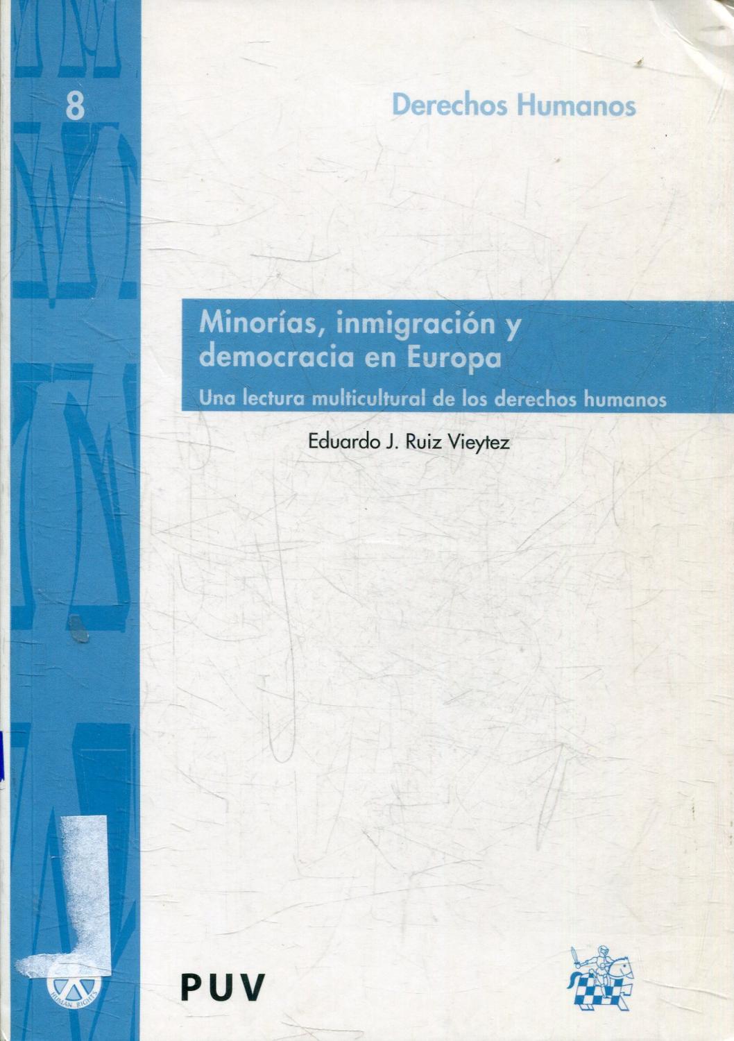 Imagen de portada del libro Minorías, inmigración y democracia en Europa