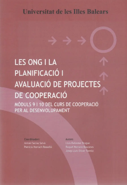 Imagen de portada del libro Les ONG i la planificació i avaluació de projectes de cooperació