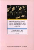 Imagen de portada del libro La universidad española bajo el régimen de Franco