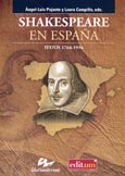 Imagen de portada del libro Shakespeare en España