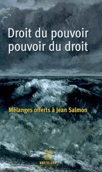 Imagen de portada del libro Droit du pouvoir, pouvoir du droit