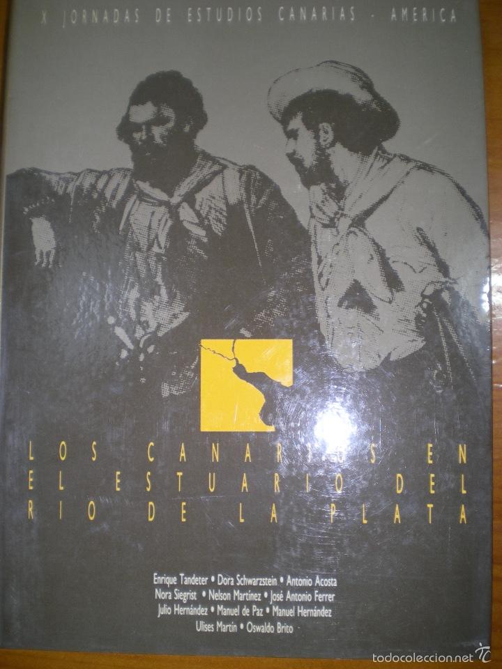 Imagen de portada del libro Los canarios en el estuario del Río de la Plata