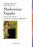 Imagen de portada del libro Modernizar España