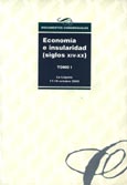 Imagen de portada del libro Economía e insularidad