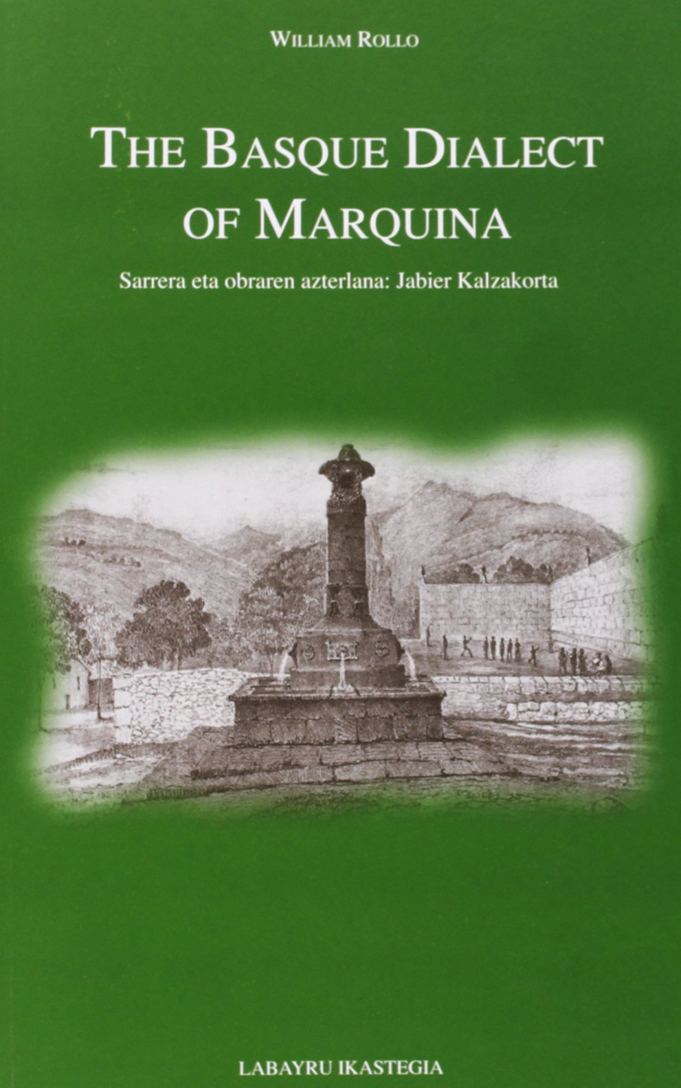 Imagen de portada del libro The Basque dialect of Marquina