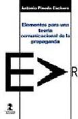 Imagen de portada del libro Elementos para una teoría comunicacional de la propaganda