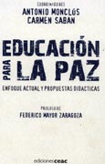Imagen de portada del libro Educación para la paz