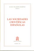 Imagen de portada del libro Las sociedades científicas españolas