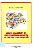 Imagen de portada del libro Análisis demográfico y sus repercusiones en la ordenación del territorio castellano-leonés