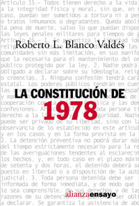 Imagen de portada del libro La Constitución de 1978