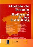 Imagen de portada del libro Modelo de Estado y reforma de los estatutos