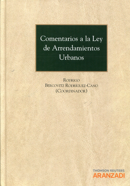 Imagen de portada del libro Comentarios a la Ley de Arrendamientos Urbanos