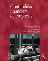 Imagen de portada del libro Contabilidad financiera de empresas